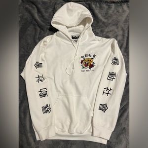Riot Society mens hood Tiger Rose